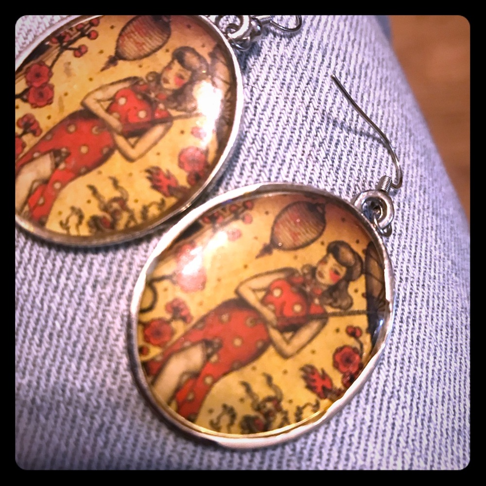 Sour Puss ear rings